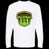 Unisex Gold Soft Touch Long Sleeve T-Shirt Thumbnail
