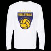 Unisex Gold Soft Touch Long Sleeve T-Shirt Thumbnail