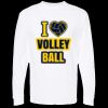 Unisex Gold Soft Touch Long Sleeve T-Shirt Thumbnail