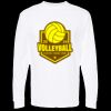 Unisex Gold Soft Touch Long Sleeve T-Shirt Thumbnail