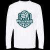 Unisex Gold Soft Touch Long Sleeve T-Shirt Thumbnail