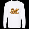 Unisex Gold Soft Touch Long Sleeve T-Shirt Thumbnail