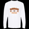 Unisex Gold Soft Touch Long Sleeve T-Shirt Thumbnail