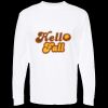 Unisex Gold Soft Touch Long Sleeve T-Shirt Thumbnail