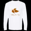 Unisex Gold Soft Touch Long Sleeve T-Shirt Thumbnail