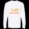 Unisex Gold Soft Touch Long Sleeve T-Shirt Thumbnail