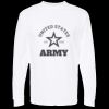 Unisex Gold Soft Touch Long Sleeve T-Shirt Thumbnail