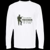 Unisex Gold Soft Touch Long Sleeve T-Shirt Thumbnail