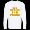 Unisex Gold Soft Touch Long Sleeve T-Shirt Thumbnail