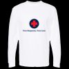 Unisex Gold Soft Touch Long Sleeve T-Shirt Thumbnail