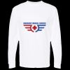 Unisex Gold Soft Touch Long Sleeve T-Shirt Thumbnail