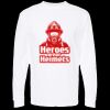 Unisex Gold Soft Touch Long Sleeve T-Shirt Thumbnail