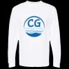 Unisex Gold Soft Touch Long Sleeve T-Shirt Thumbnail