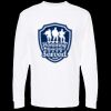 Unisex Gold Soft Touch Long Sleeve T-Shirt Thumbnail