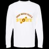 Unisex Gold Soft Touch Long Sleeve T-Shirt Thumbnail
