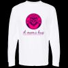 Unisex Gold Soft Touch Long Sleeve T-Shirt Thumbnail