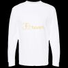 Unisex Gold Soft Touch Long Sleeve T-Shirt Thumbnail