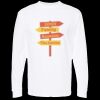 Unisex Gold Soft Touch Long Sleeve T-Shirt Thumbnail