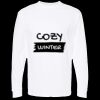 Unisex Gold Soft Touch Long Sleeve T-Shirt Thumbnail