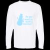 Unisex Gold Soft Touch Long Sleeve T-Shirt Thumbnail
