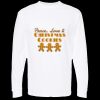 Unisex Gold Soft Touch Long Sleeve T-Shirt Thumbnail