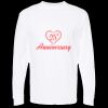 Unisex Gold Soft Touch Long Sleeve T-Shirt Thumbnail