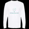 Unisex Gold Soft Touch Long Sleeve T-Shirt Thumbnail