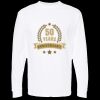 Unisex Gold Soft Touch Long Sleeve T-Shirt Thumbnail