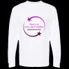 Unisex Gold Soft Touch Long Sleeve T-Shirt Thumbnail
