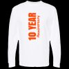 Unisex Gold Soft Touch Long Sleeve T-Shirt Thumbnail