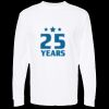 Unisex Gold Soft Touch Long Sleeve T-Shirt Thumbnail