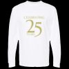 Unisex Gold Soft Touch Long Sleeve T-Shirt Thumbnail