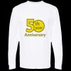 Unisex Gold Soft Touch Long Sleeve T-Shirt Thumbnail