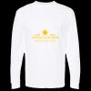 Unisex Gold Soft Touch Long Sleeve T-Shirt Thumbnail