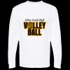 Unisex Gold Soft Touch Long Sleeve T-Shirt Thumbnail