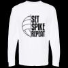 Unisex Gold Soft Touch Long Sleeve T-Shirt Thumbnail