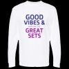 Unisex Gold Soft Touch Long Sleeve T-Shirt Thumbnail