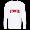Unisex Gold Soft Touch Long Sleeve T-Shirt Thumbnail