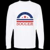 Unisex Gold Soft Touch Long Sleeve T-Shirt Thumbnail