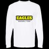 Unisex Gold Soft Touch Long Sleeve T-Shirt Thumbnail