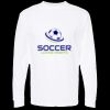 Unisex Gold Soft Touch Long Sleeve T-Shirt Thumbnail
