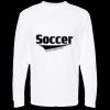 Unisex Gold Soft Touch Long Sleeve T-Shirt Thumbnail