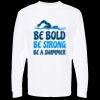 Unisex Gold Soft Touch Long Sleeve T-Shirt Thumbnail
