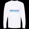 Unisex Gold Soft Touch Long Sleeve T-Shirt Thumbnail