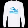 Unisex Gold Soft Touch Long Sleeve T-Shirt Thumbnail