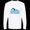 Unisex Gold Soft Touch Long Sleeve T-Shirt Thumbnail
