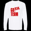 Unisex Gold Soft Touch Long Sleeve T-Shirt Thumbnail