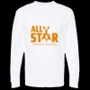 Unisex Gold Soft Touch Long Sleeve T-Shirt Thumbnail