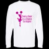 Unisex Gold Soft Touch Long Sleeve T-Shirt Thumbnail