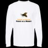 Unisex Gold Soft Touch Long Sleeve T-Shirt Thumbnail